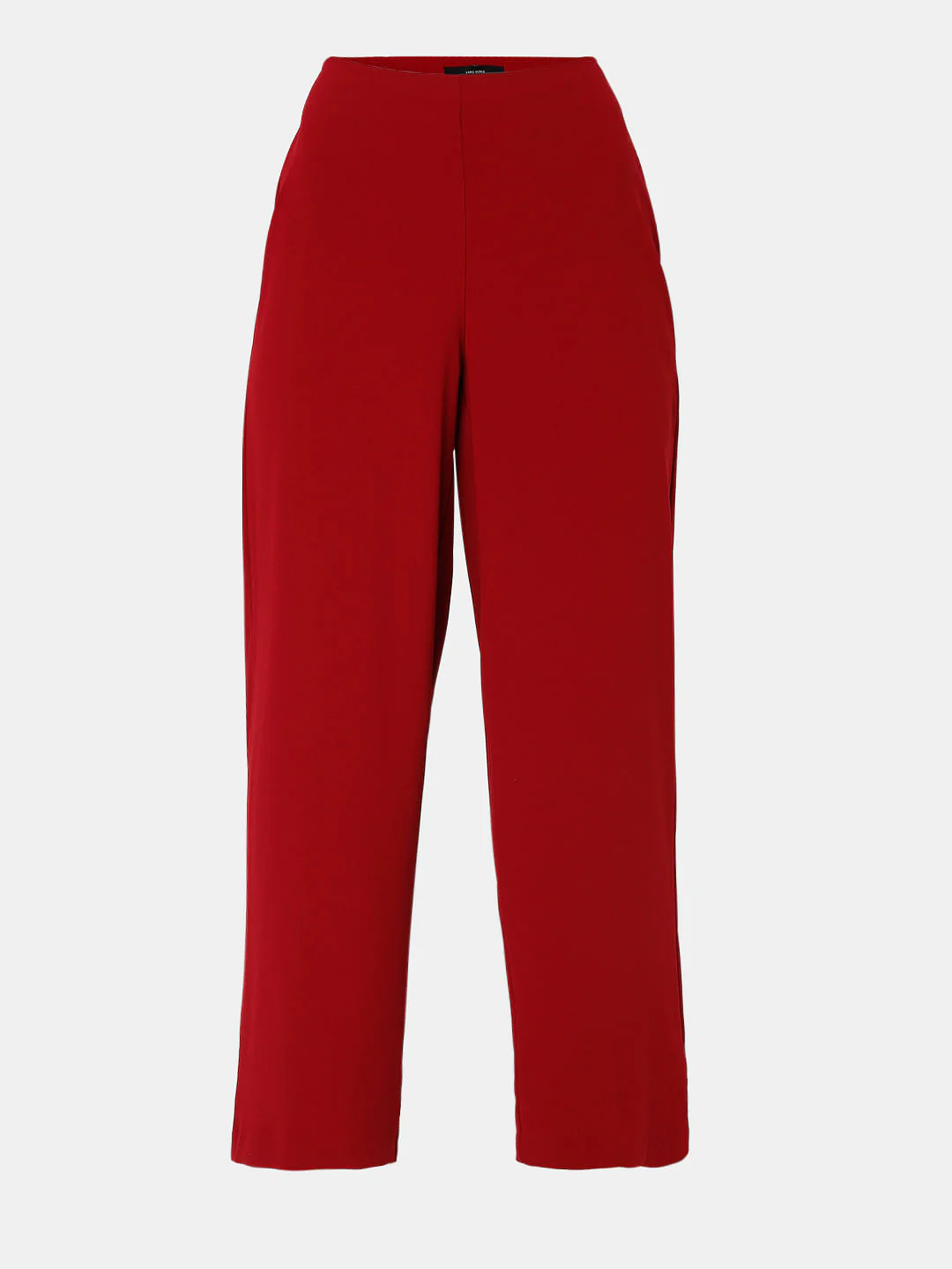 Maroon High Rise Wide Leg Co-Ord Set Pants - Image 7