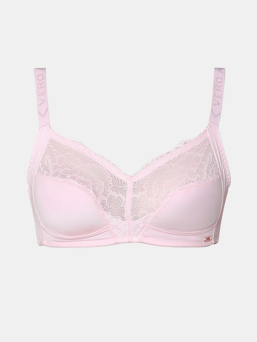 Pink Classic Full Coverage Non-Padded Bra - Image 7