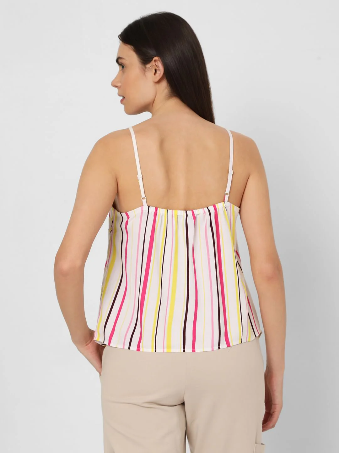 Multi-Coloured Striped Top - Image 4