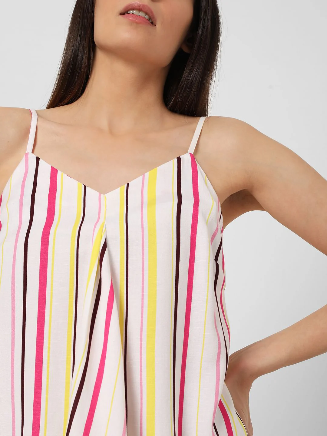 Multi-Coloured Striped Top - Image 6