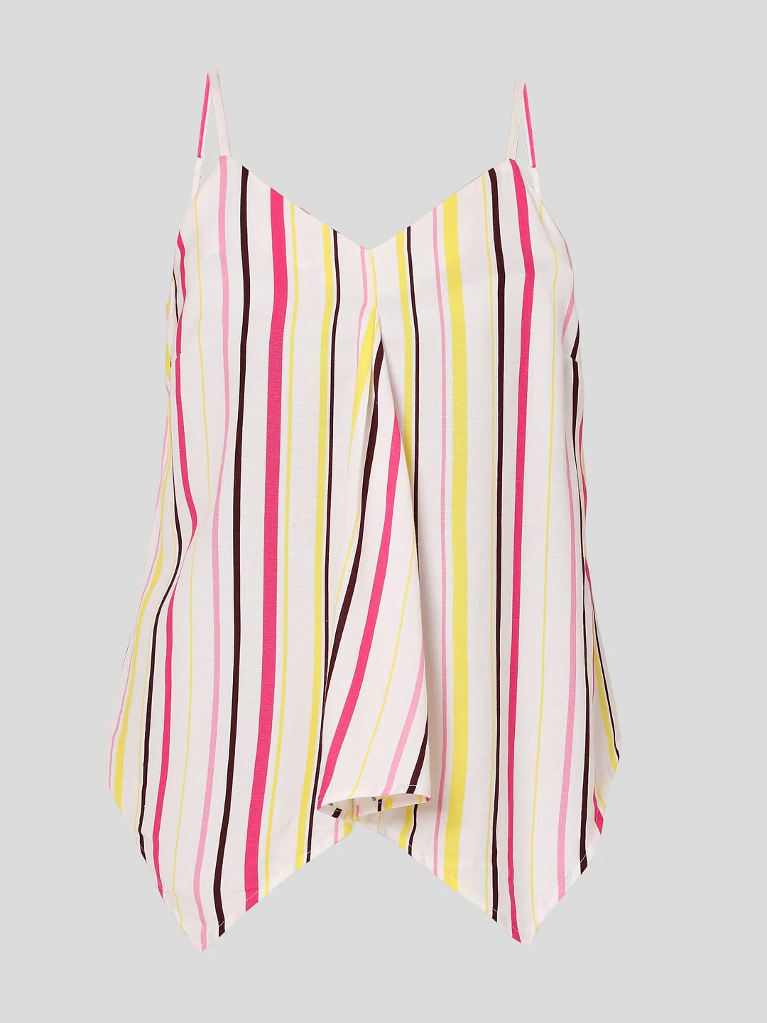 Multi-Coloured Striped Top - Image 7
