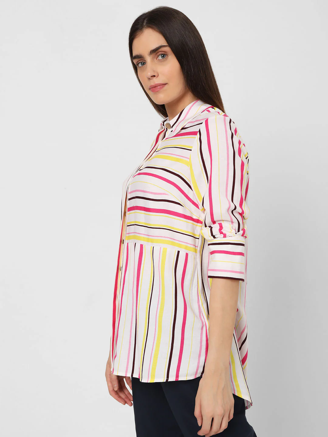 Multi-Coloured Striped Shirt - Image 3