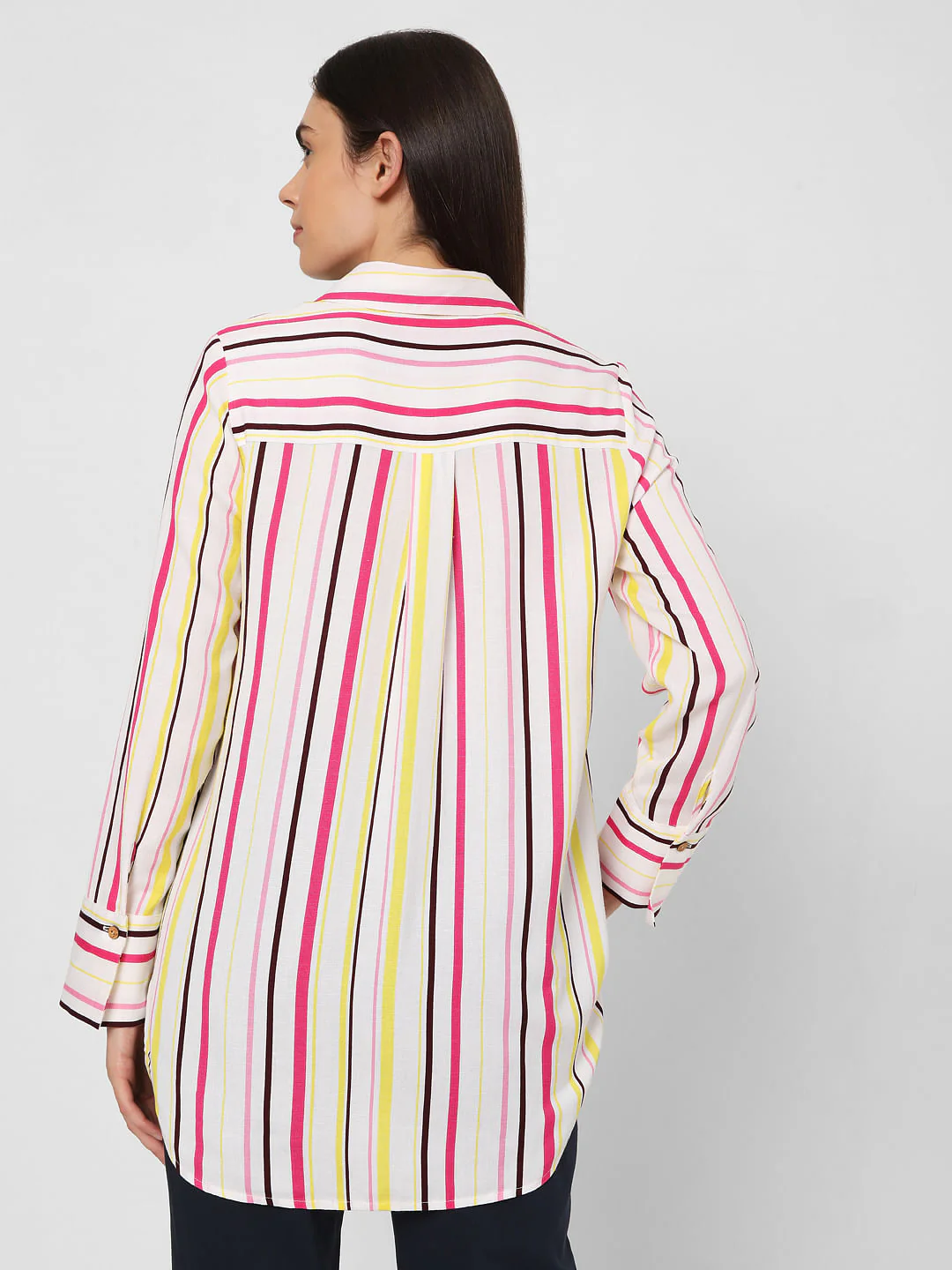 Multi-Coloured Striped Shirt - Image 4