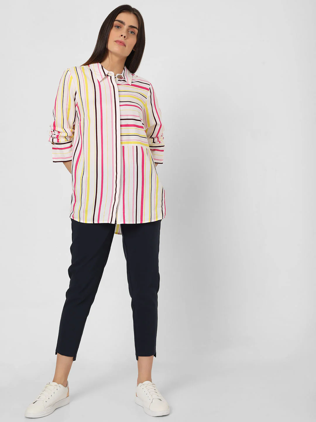 Multi-Coloured Striped Shirt - Image 5