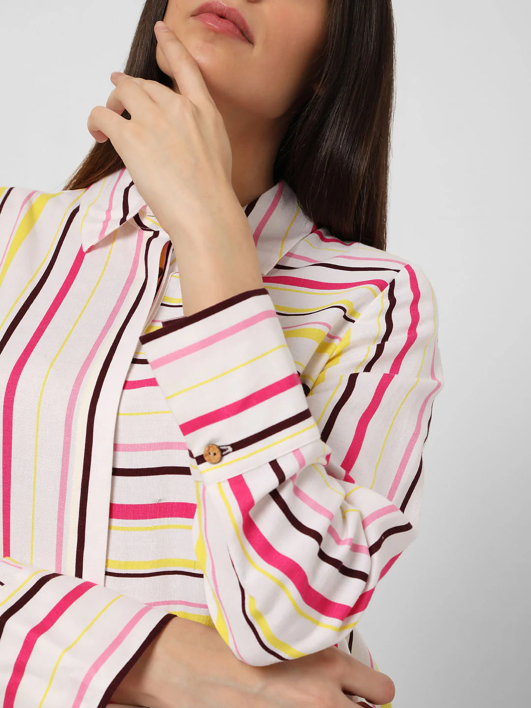 Multi-Coloured Striped Shirt - Image 6