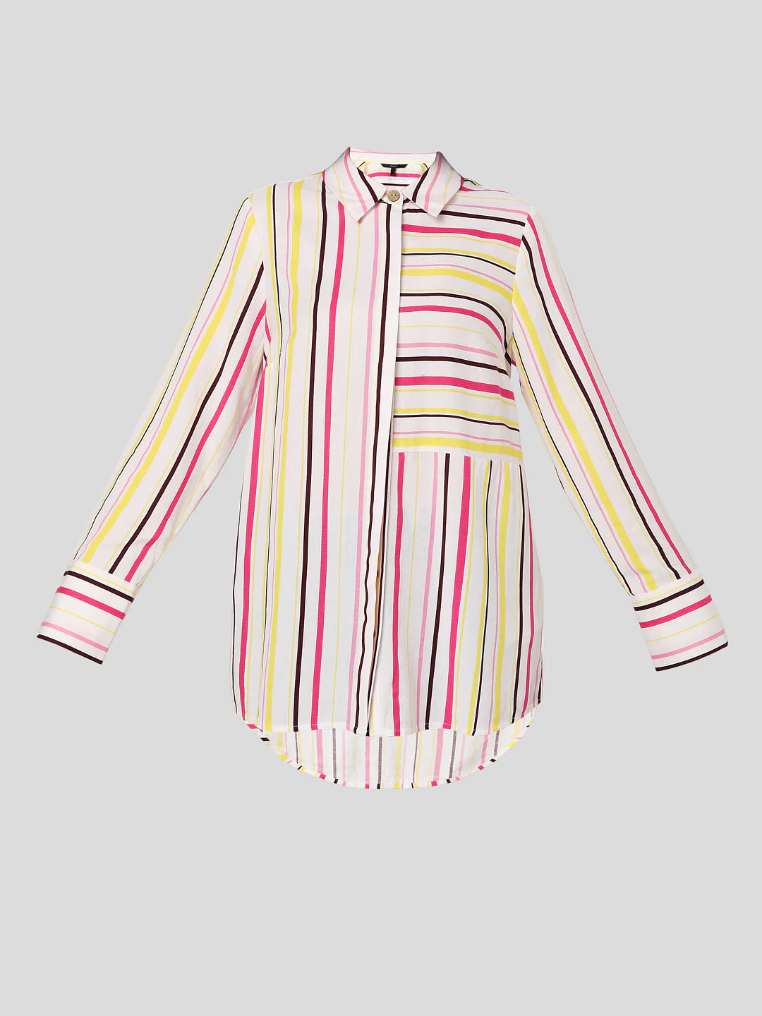 Multi-Coloured Striped Shirt - Image 7