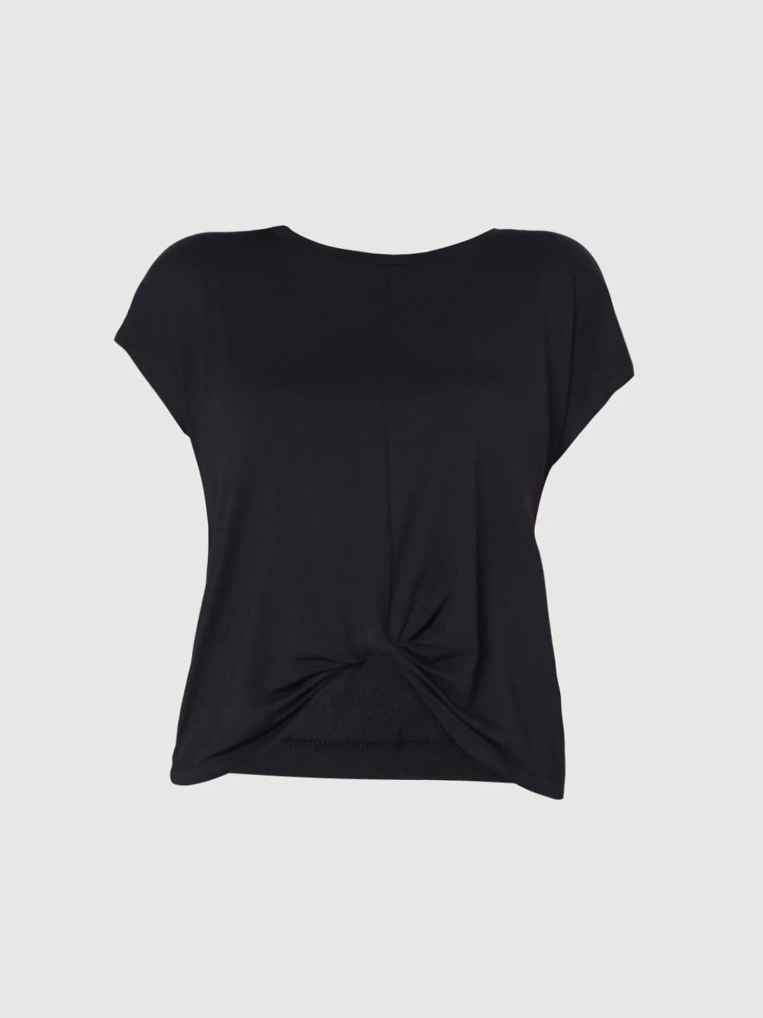 Blue Front Twist Lounge T-Shirt - Image 5
