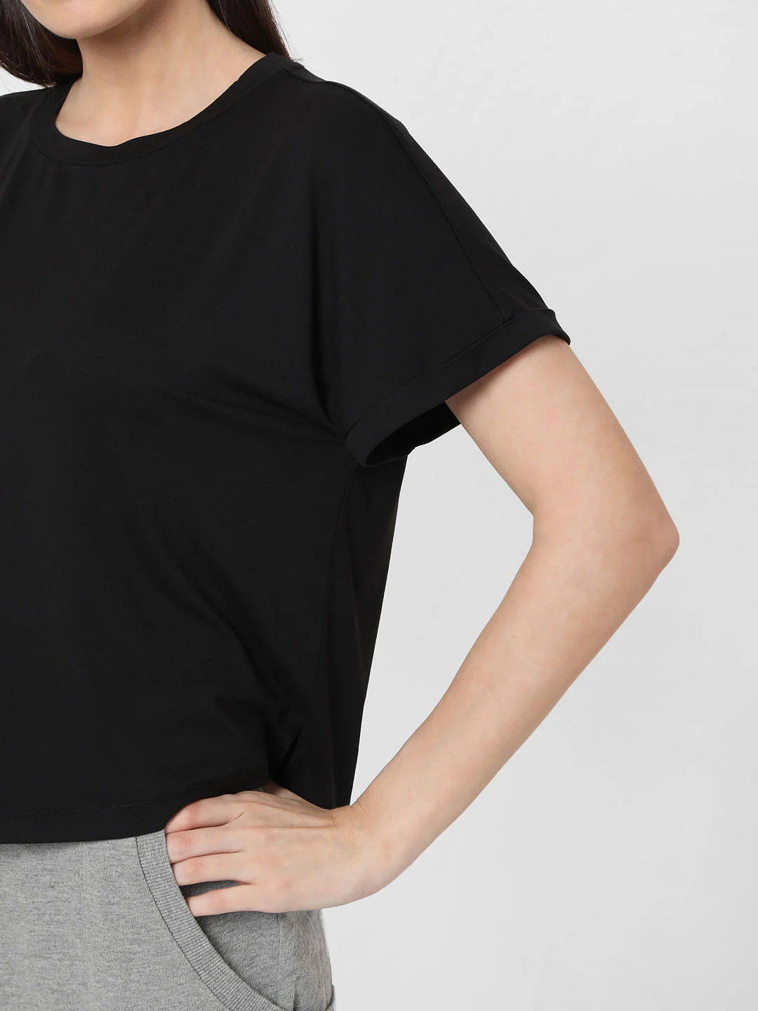 Black Lounge T-Shirt - Image 4