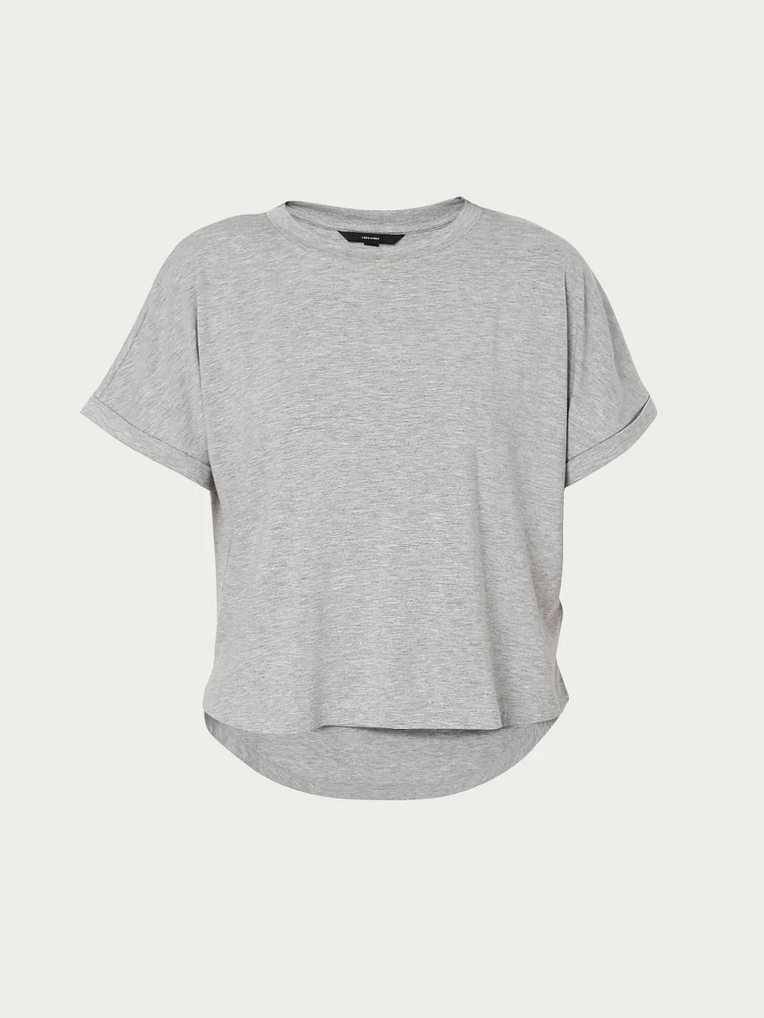 Grey Asymmetric T-Shirt - Image 6