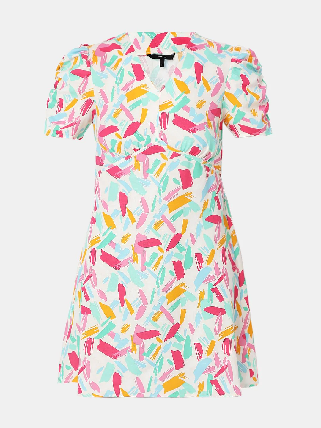Off-White Printed Mini Dress - Image 7