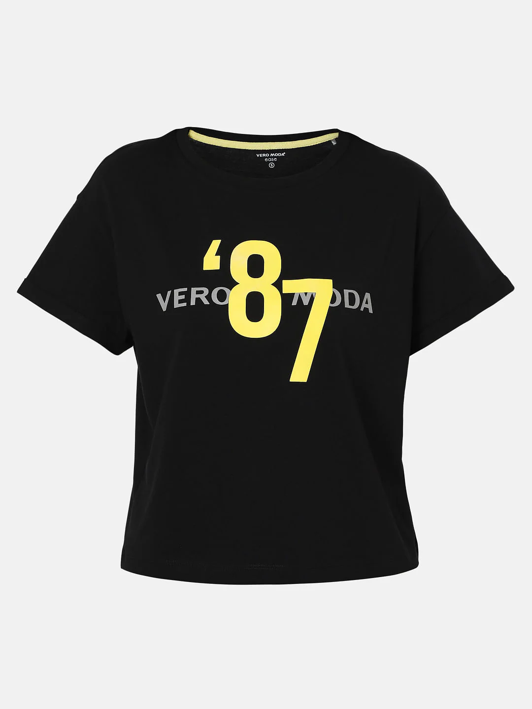 Black Logo Print Lounge T-Shirt - Image 5