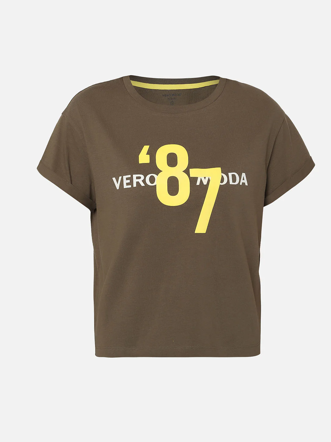 Green Logo Print Lounge T-Shirt - Image 5