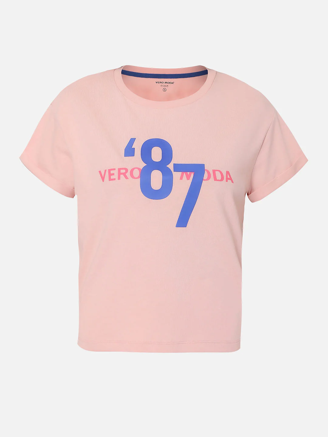 Pink Logo Print Lounge T-Shirt - Image 5