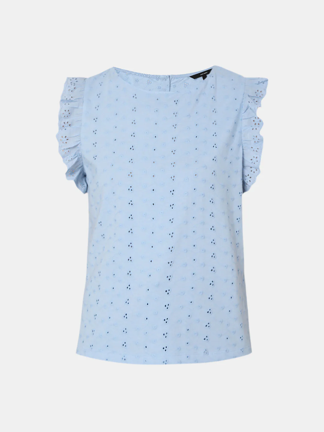 Blue Schiffli Top - Image 7