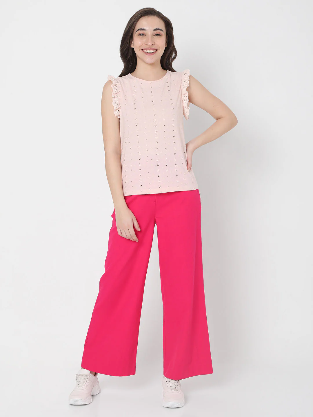 Pink Schiffli Top - Image 5