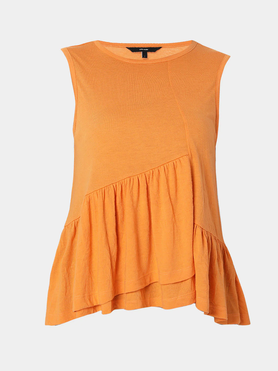 Orange Peplum Top - Image 7