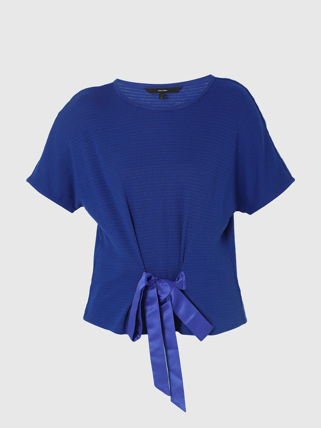 Blue Front Tie-Up Top - Image 7