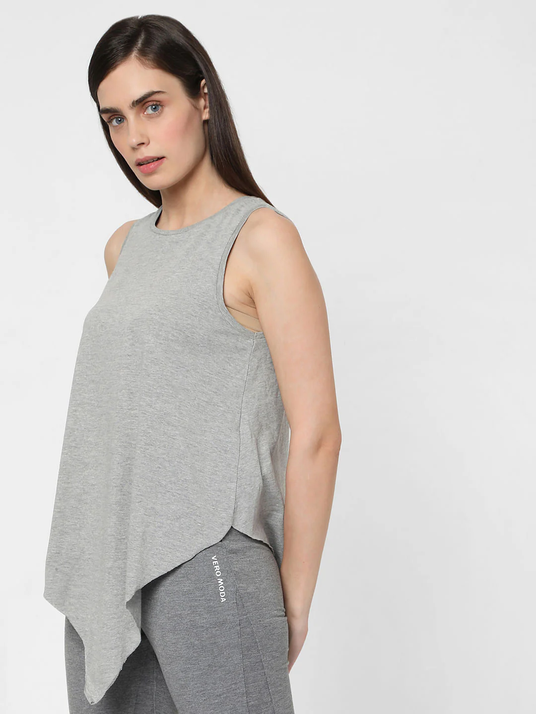 Grey Lounge Tank Top - Image 3