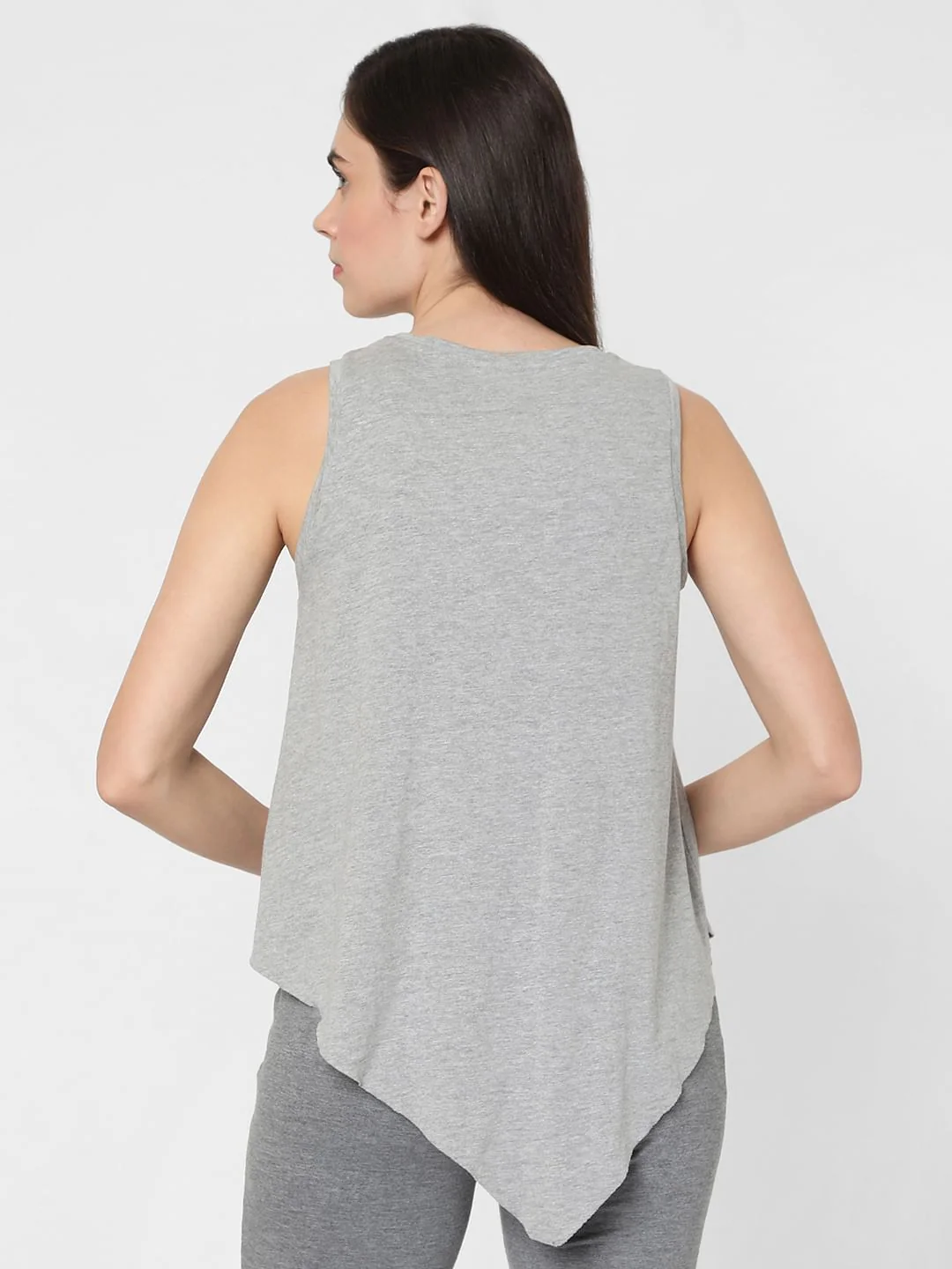 Grey Lounge Tank Top - Image 4