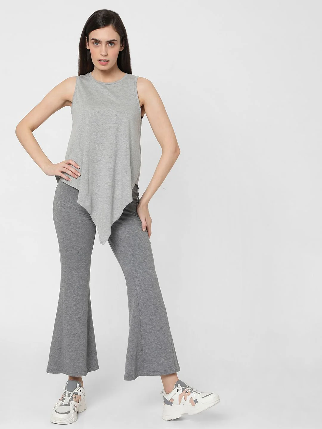Grey Lounge Tank Top - Image 5