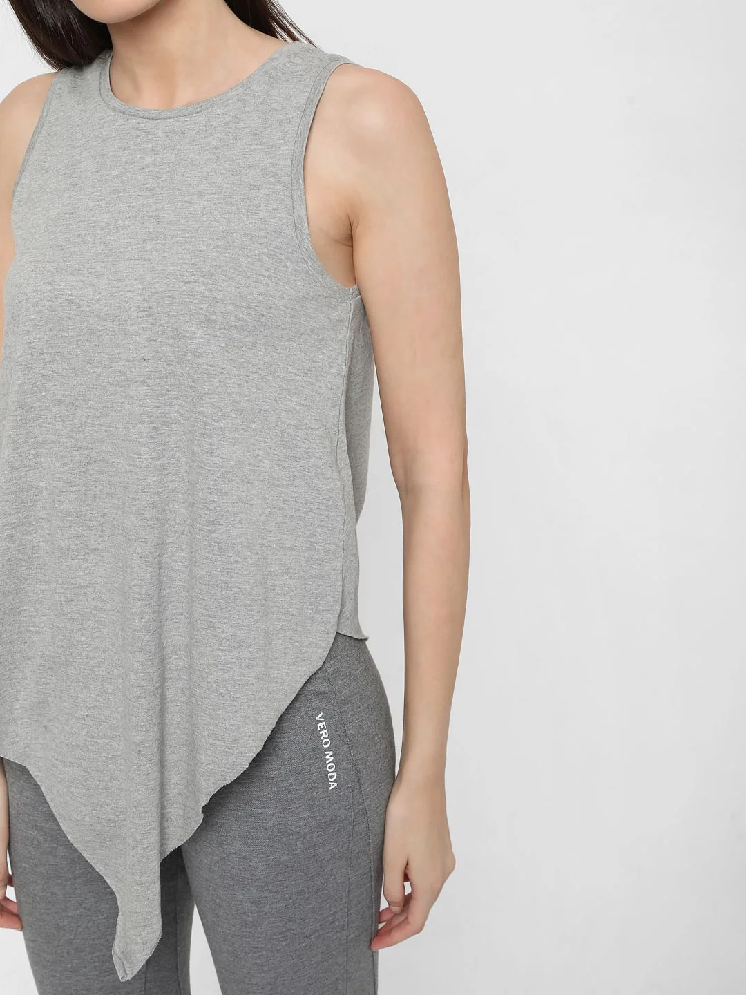 Grey Lounge Tank Top - Image 6