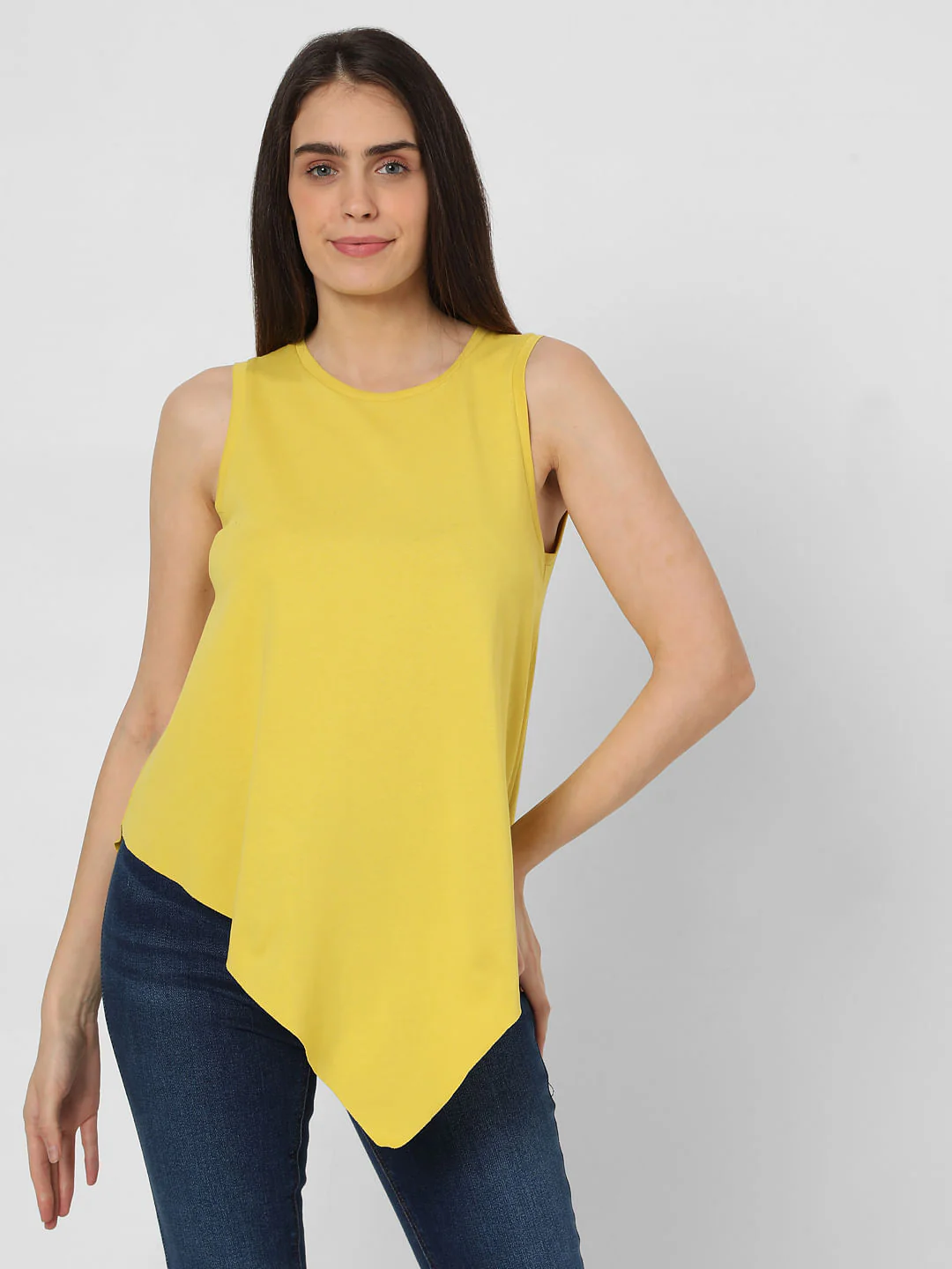 Lime Green Lounge Tank Top - Image 2