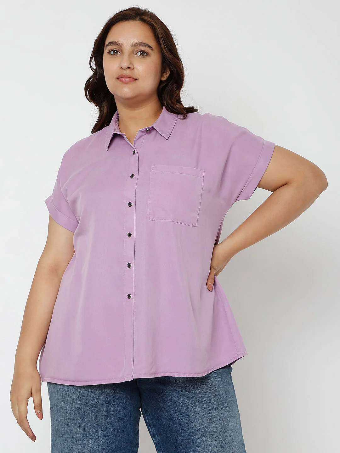 Curve Lilac Shirt - Image 2