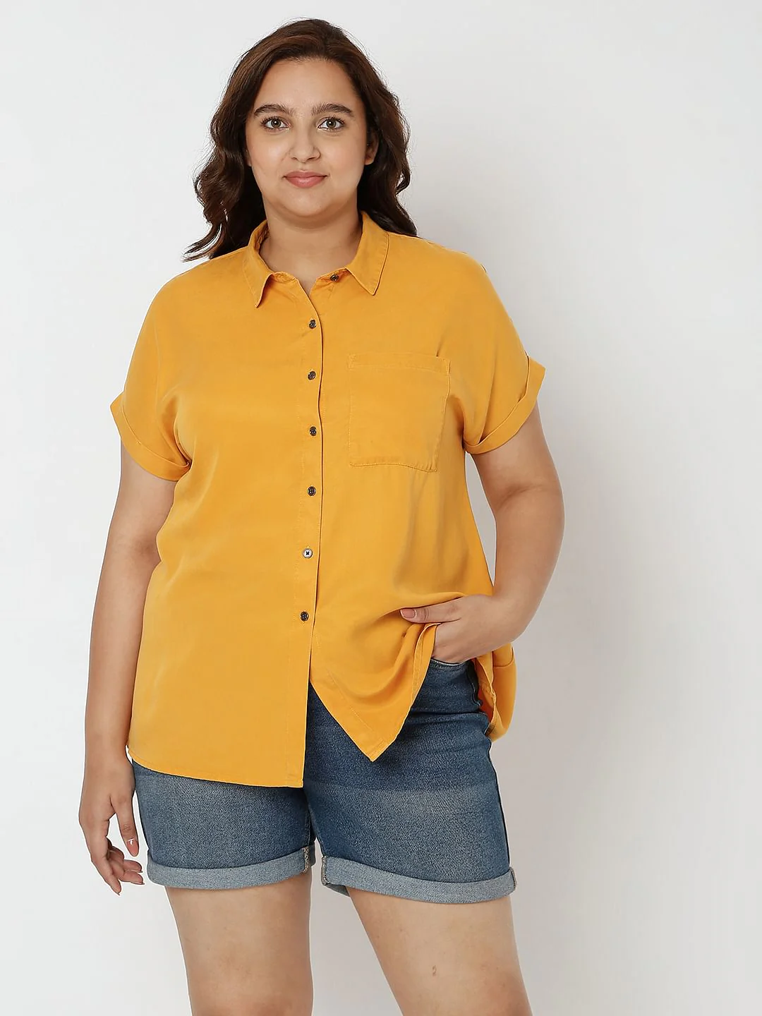 Curve Yellow Shirt - Image 2