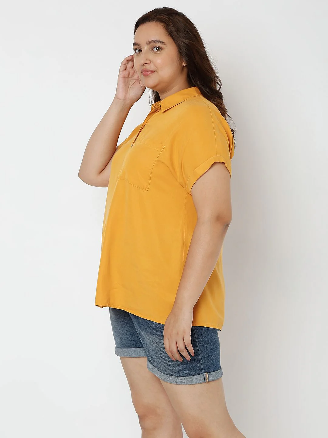 Curve Yellow Shirt - Image 3