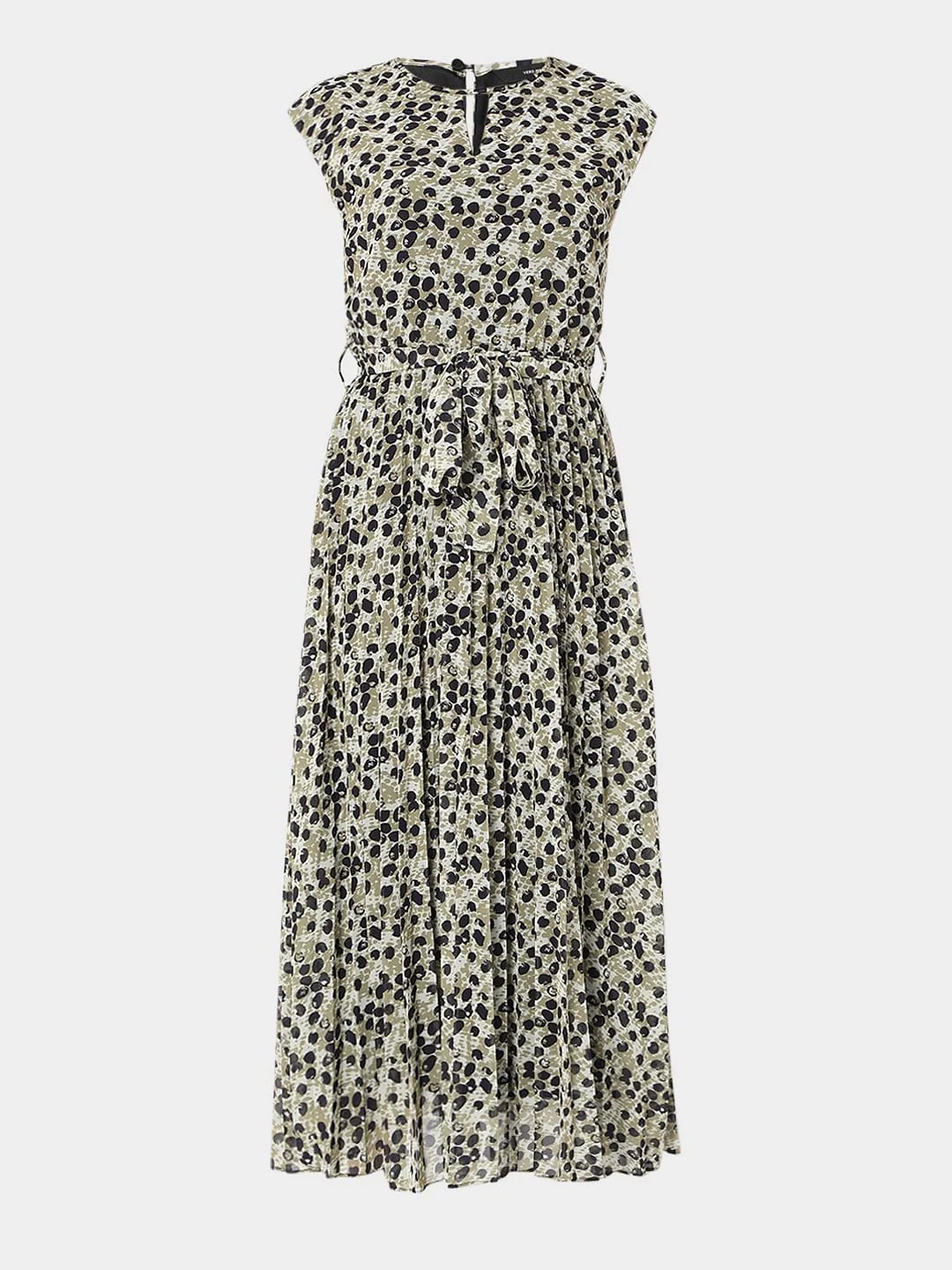 Black Printed Maxi Dress - Image 6