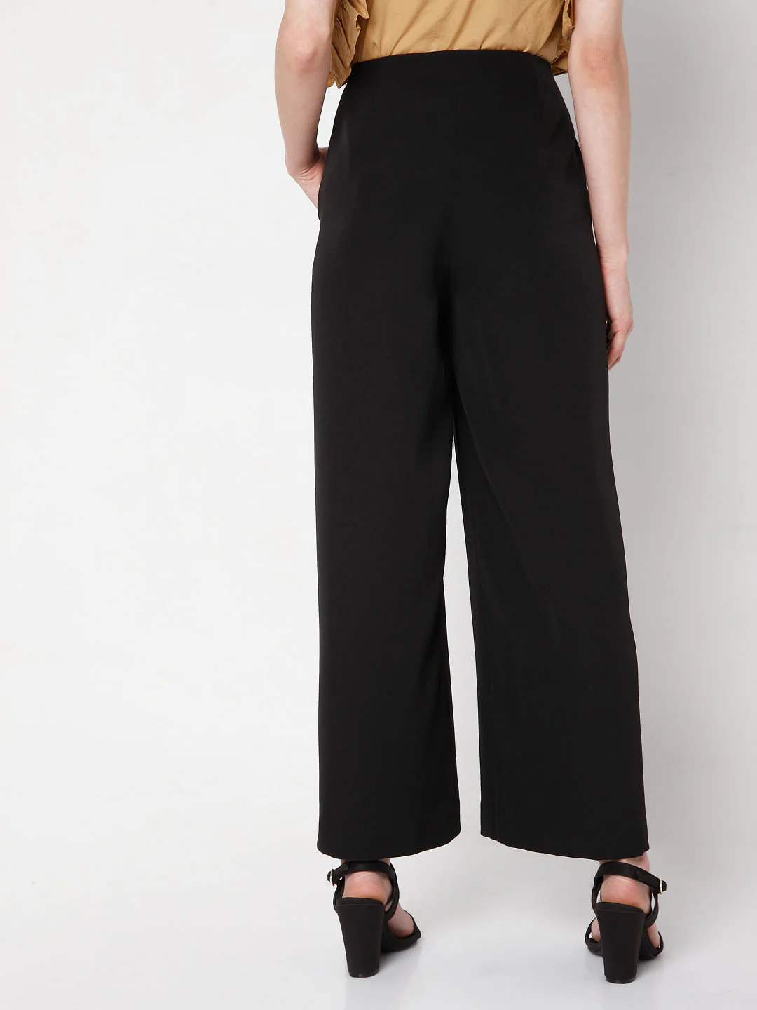Black Tailored Trousers - Image 4