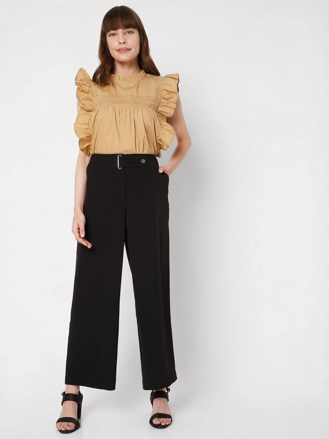 Black Tailored Trousers - Image 6
