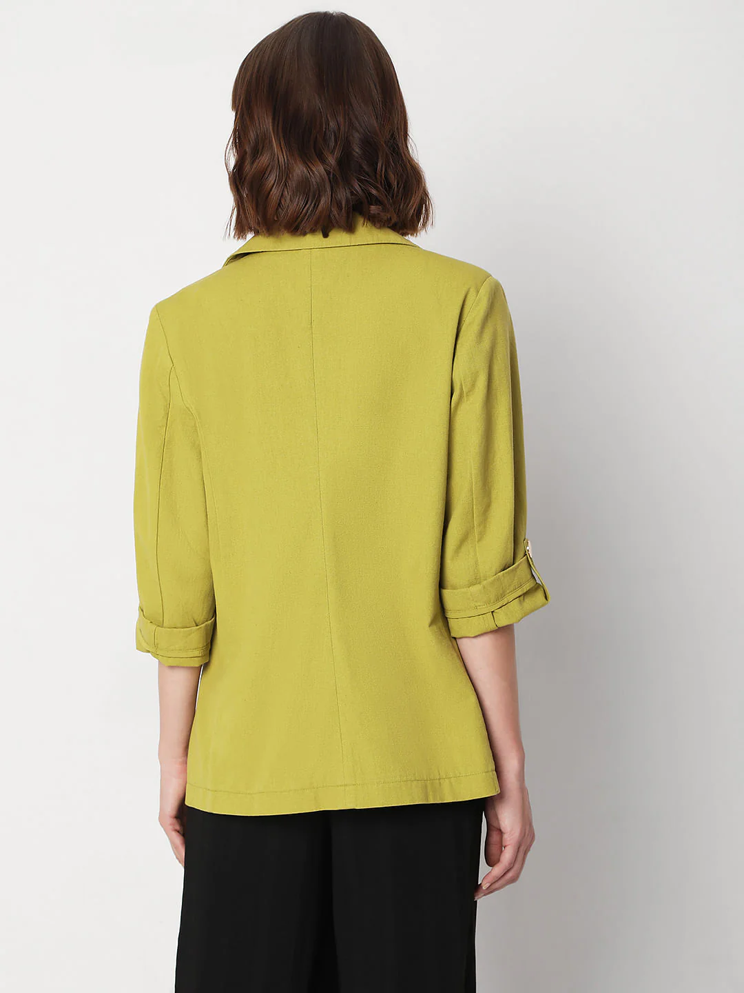 Green Linen Blazer - Image 4