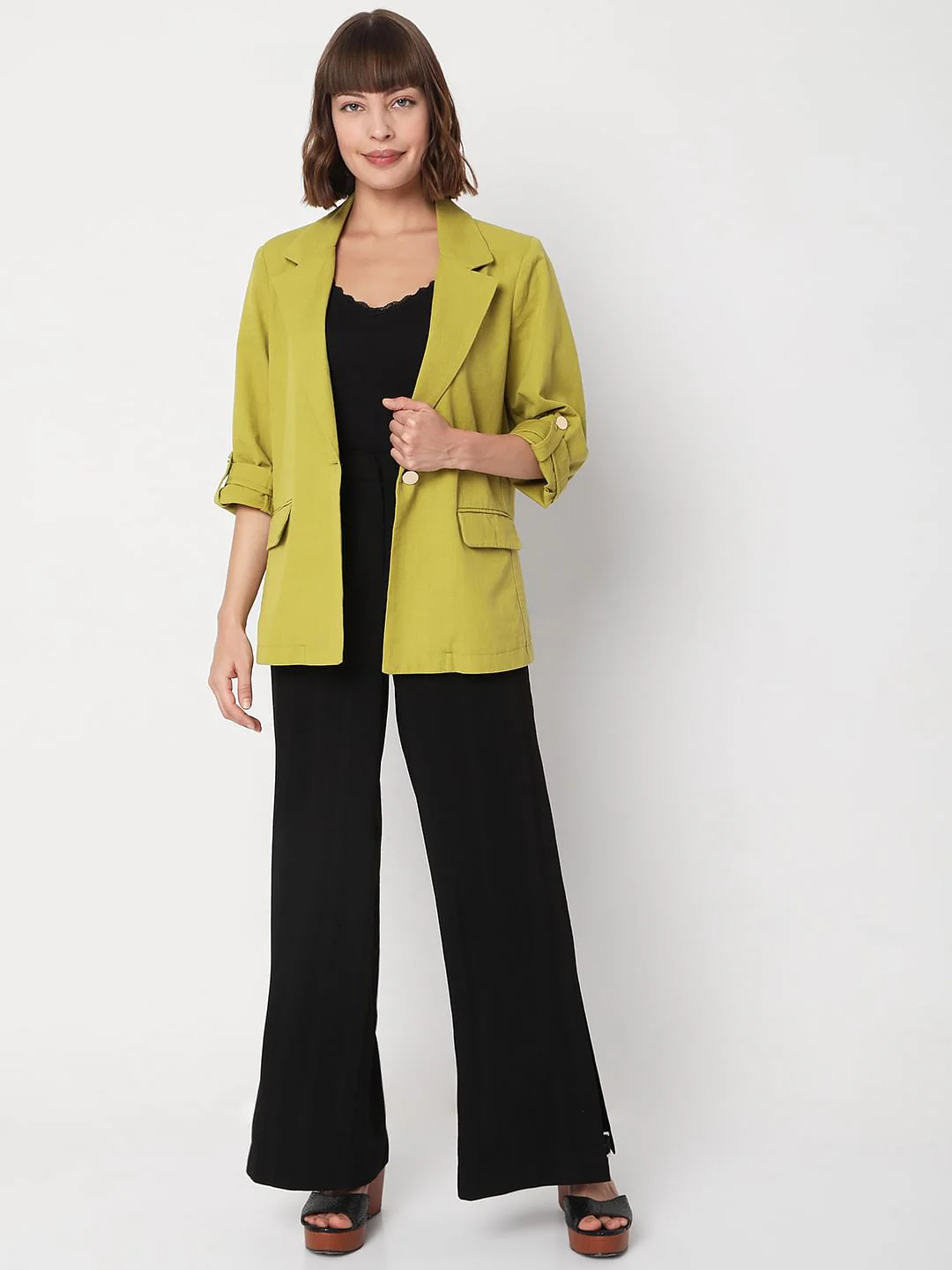 Green Linen Blazer - Image 5