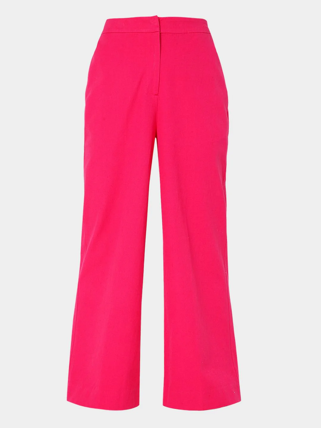 Pink High Waist Wide Leg Pants - Image 7
