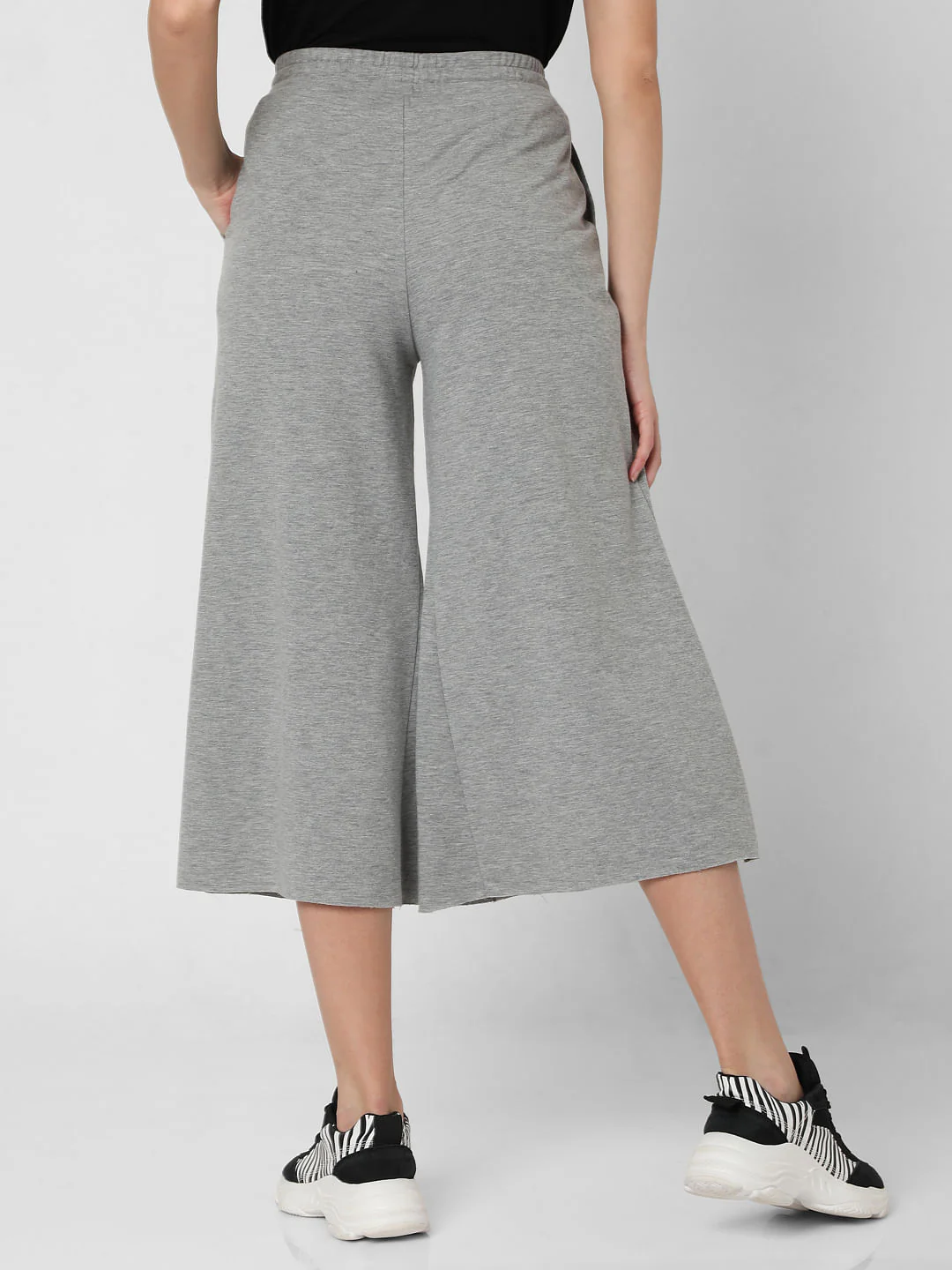 Grey Flared Lounge Pants - Image 4
