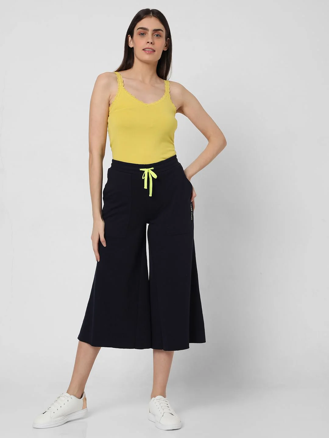 Blue Flared Lounge Pants