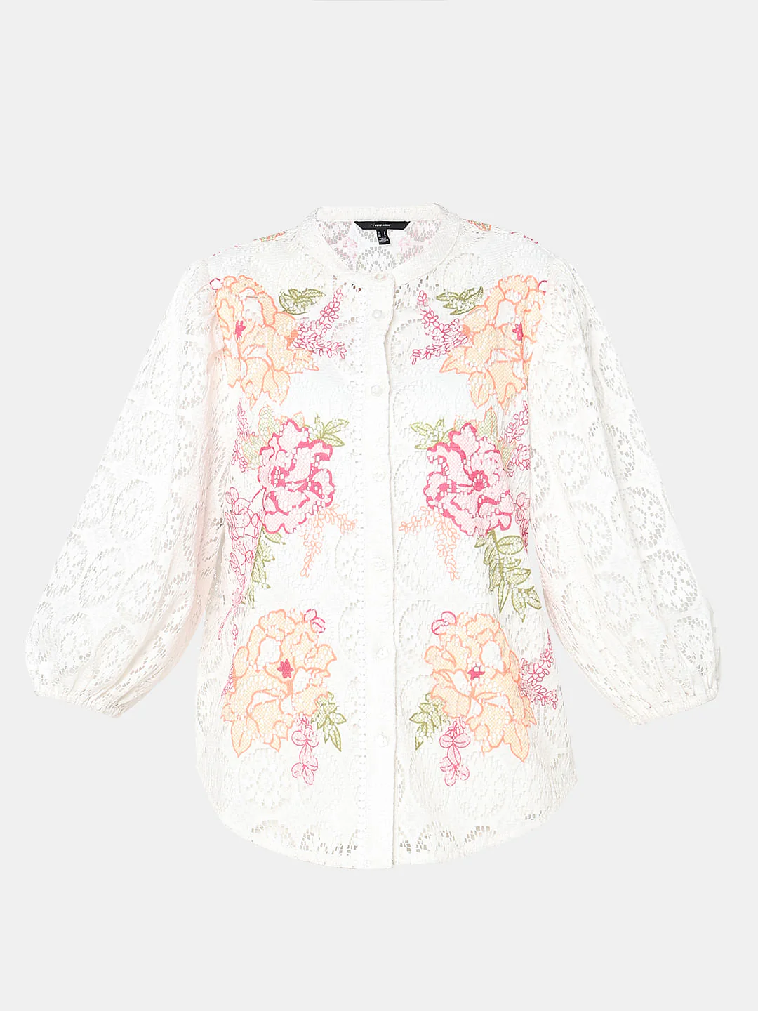 White Floral Lace Top - Image 7