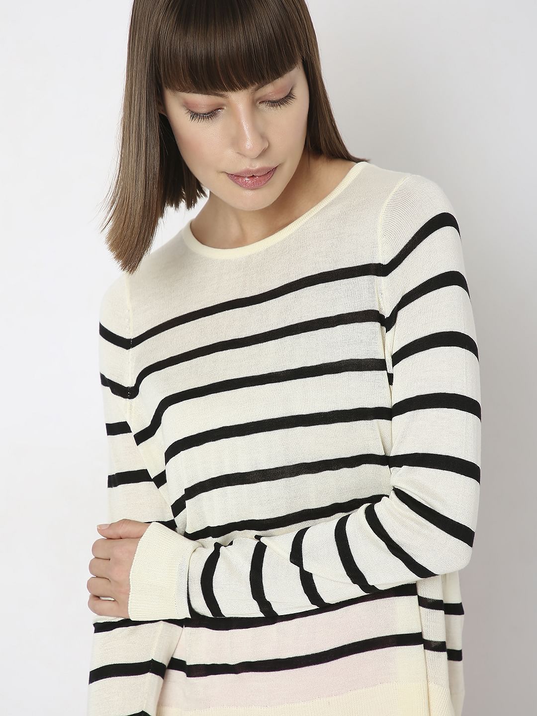 Off-White Striped Pullover - Image 6