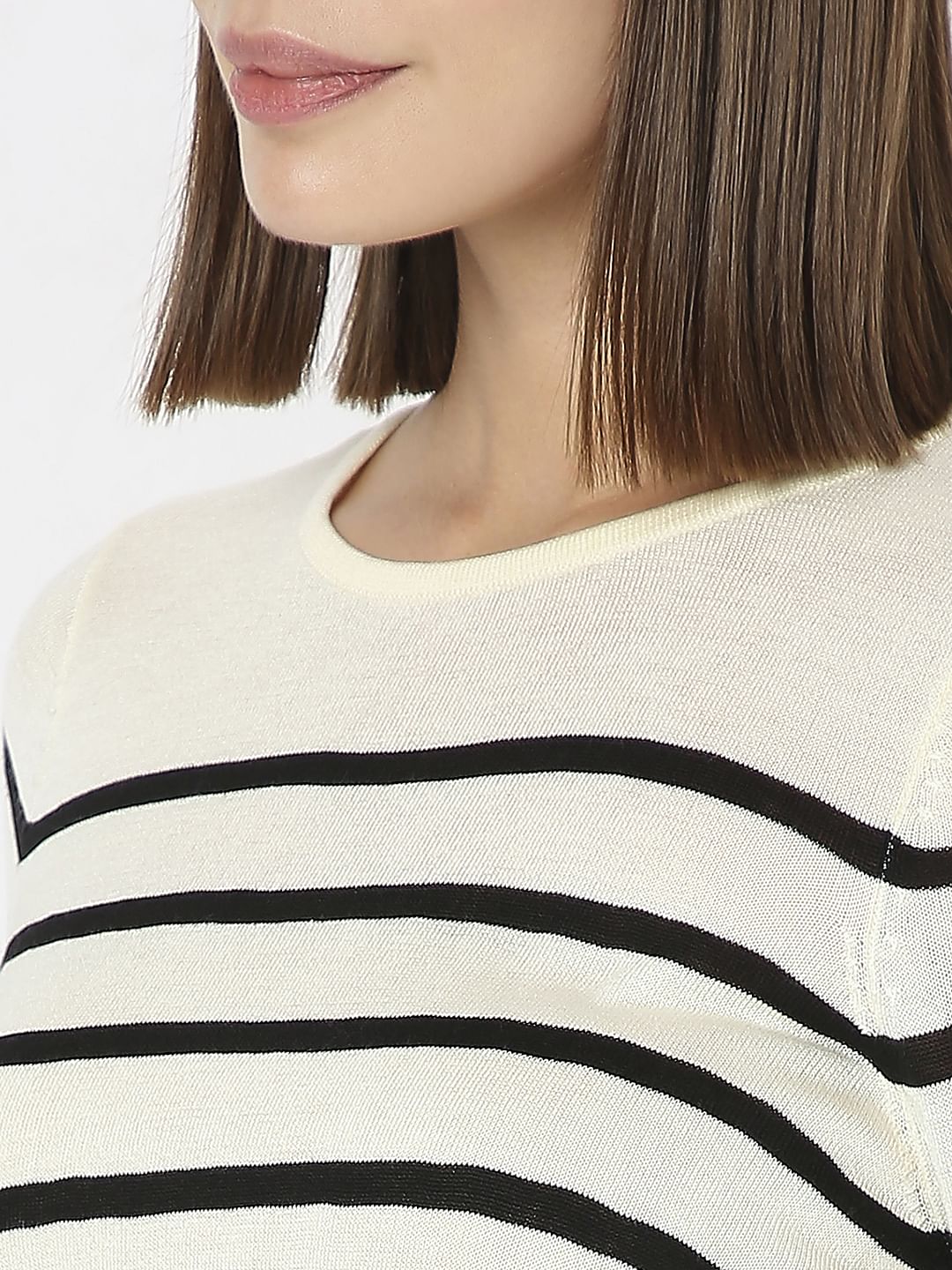 Off-White Striped Pullover - Image 8