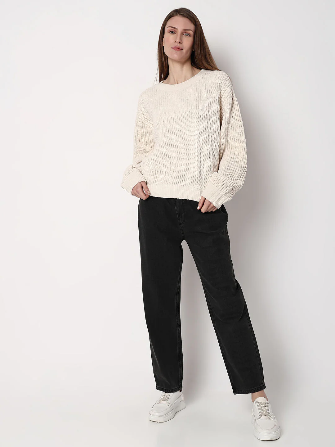 Off-White Round Neck Pullover - Image 5