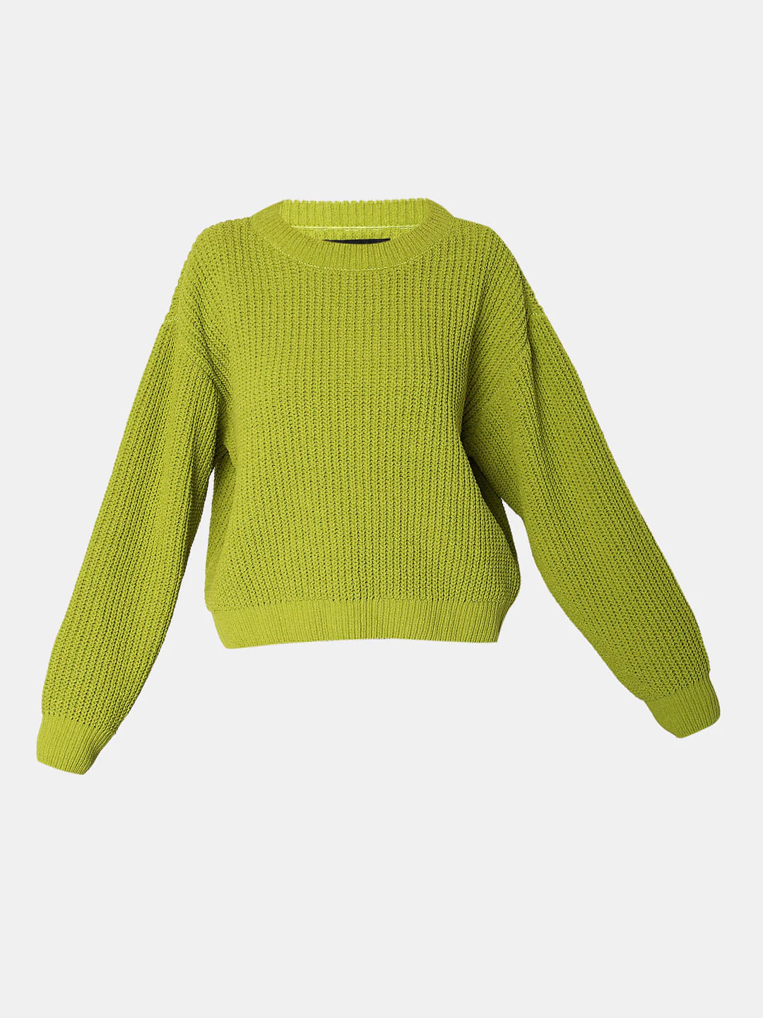 Green Round Neck Pullover - Image 7