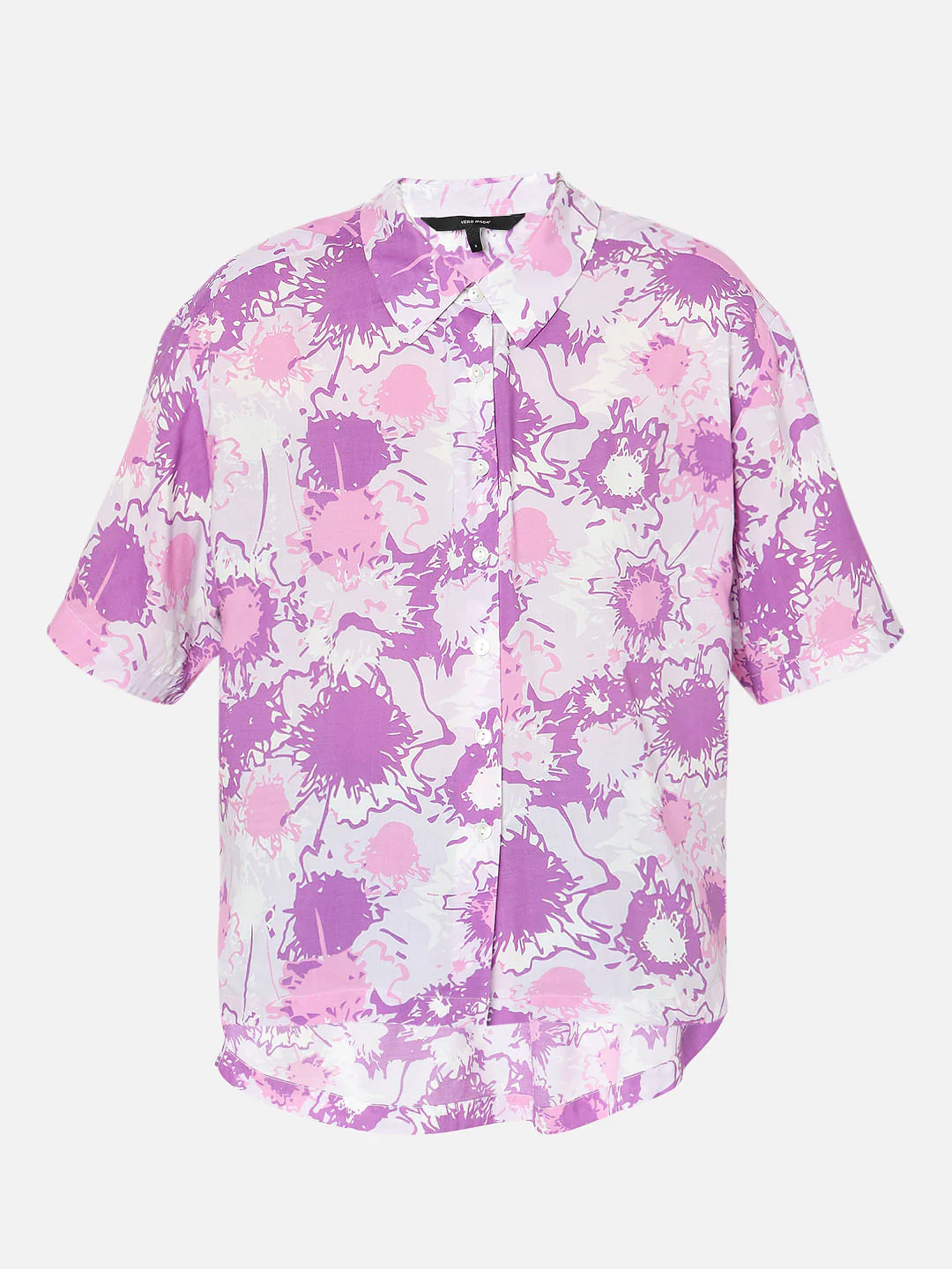 Purple Printed Shirt - Image 7