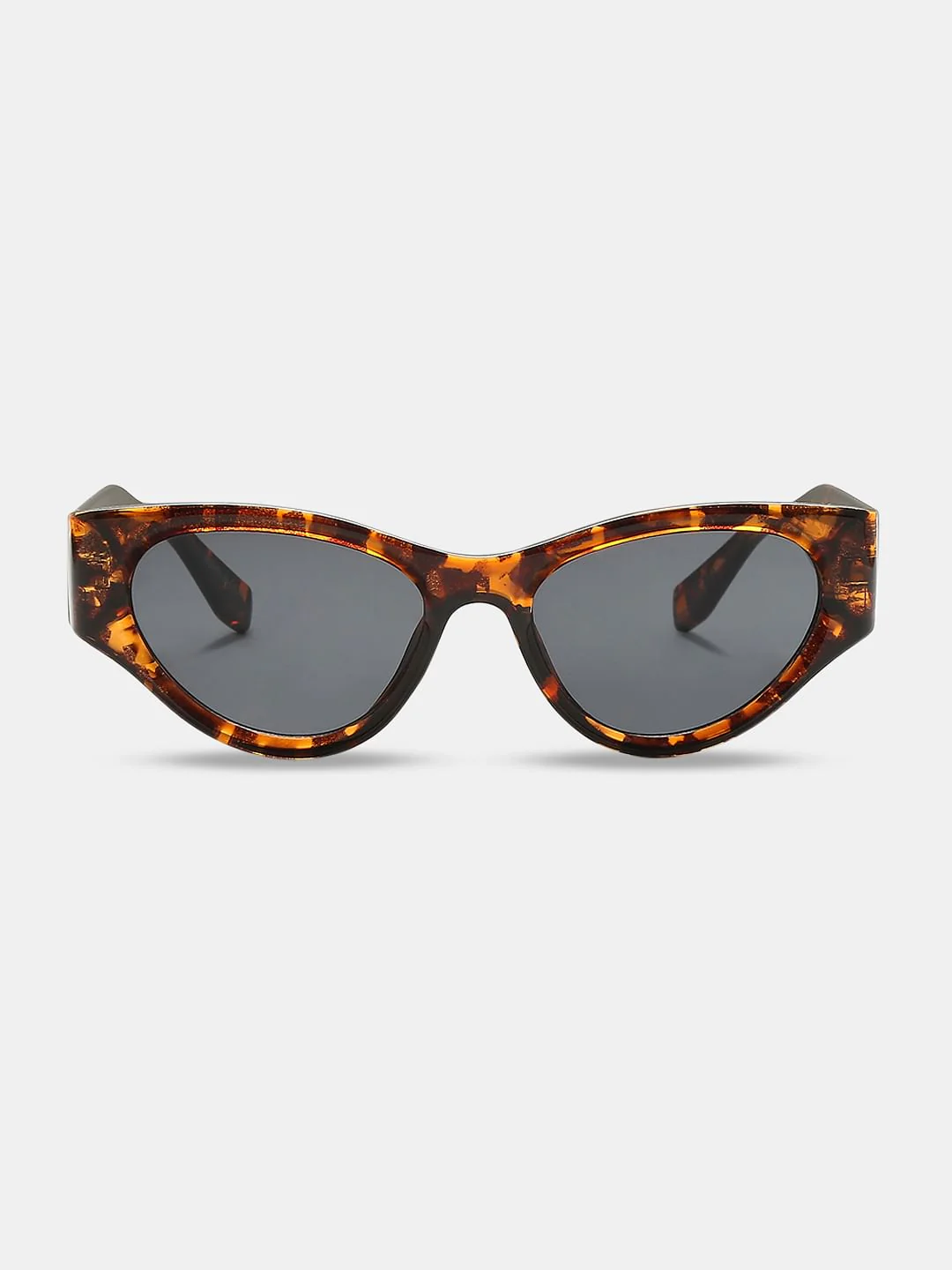 Brown Retro Cat-Eye Sunglasses - Image 2