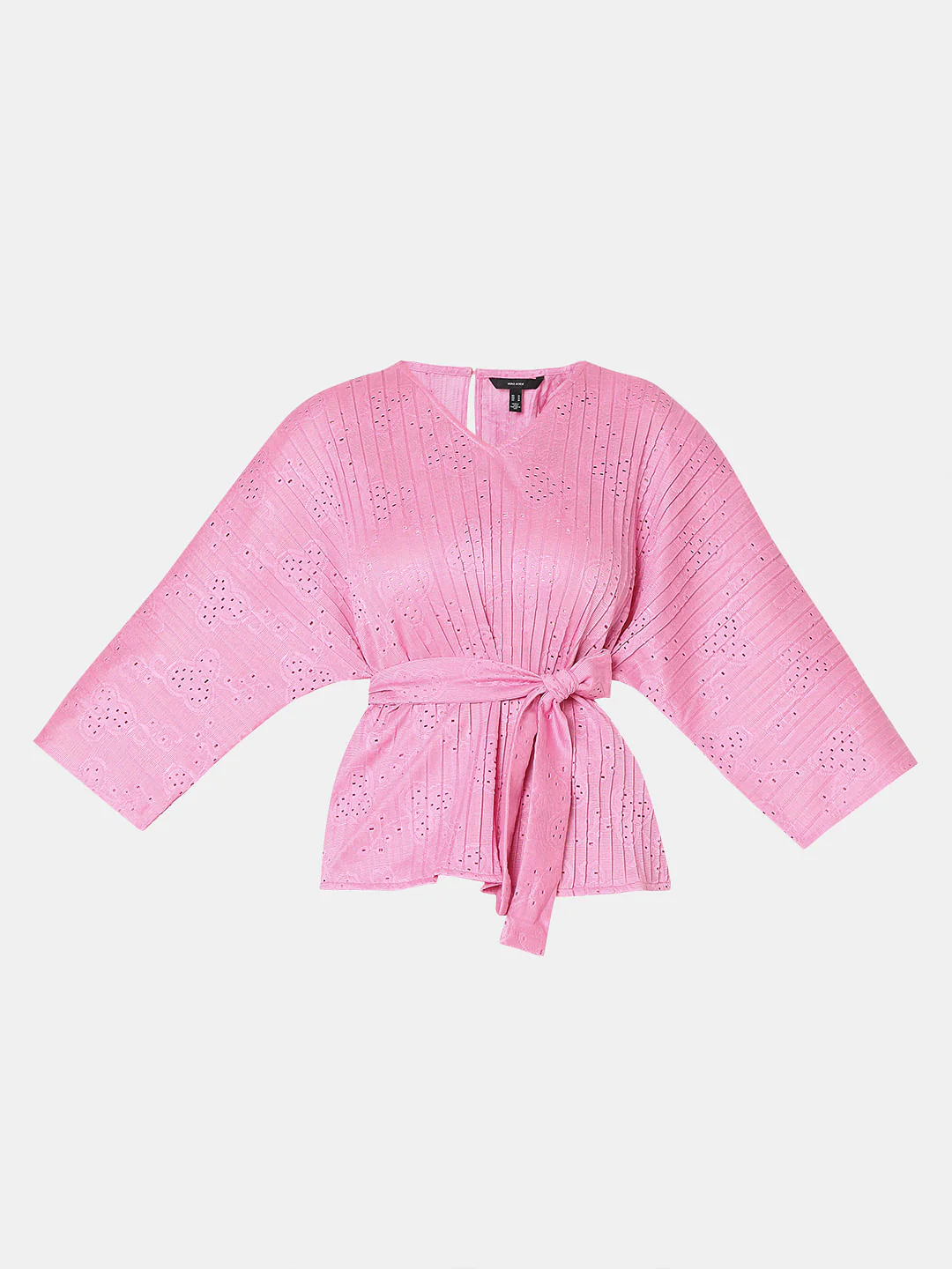 Pink Plisse Co-Ord Set Top - Image 7