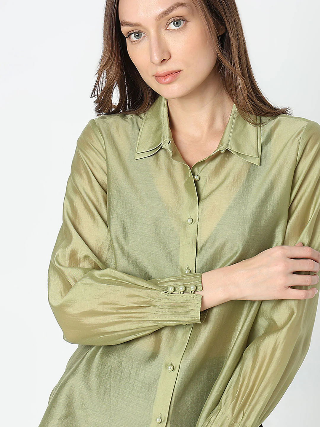 Sage Green Shirt - Image 6