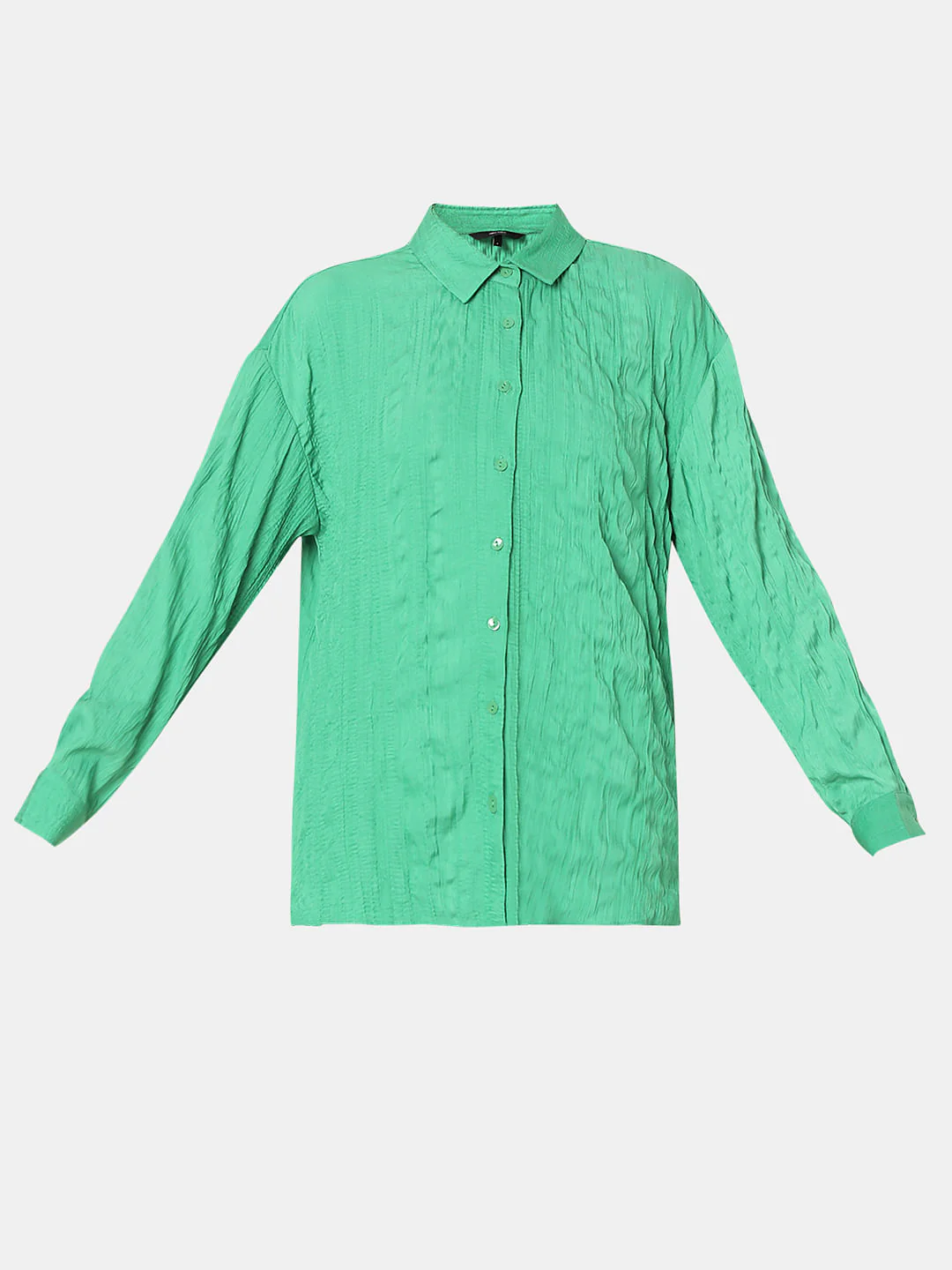 Green Textured Shirt - Image 7