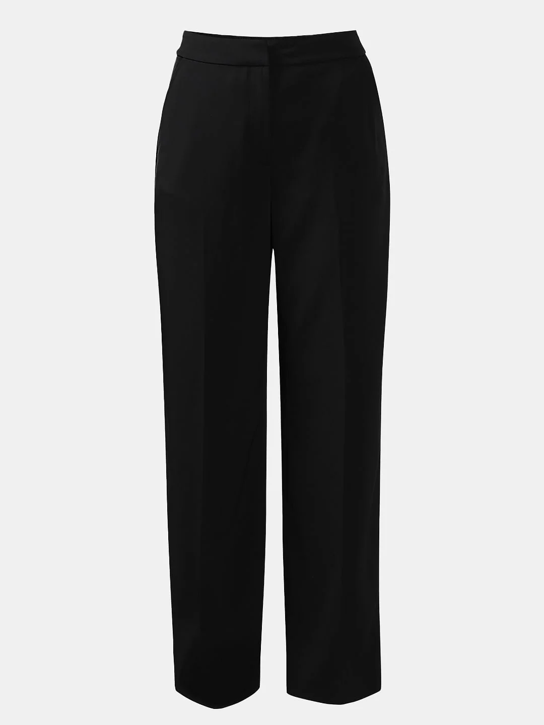 Black Straight Fit Pants - Image 7