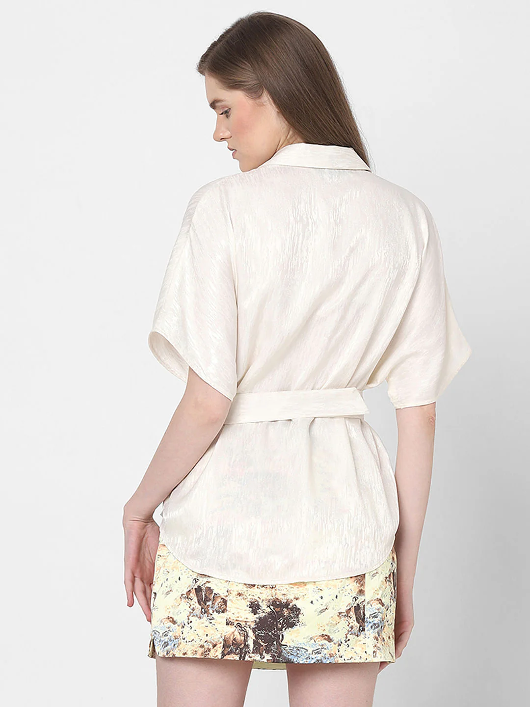 Off-White Textured Shirt - Image 4