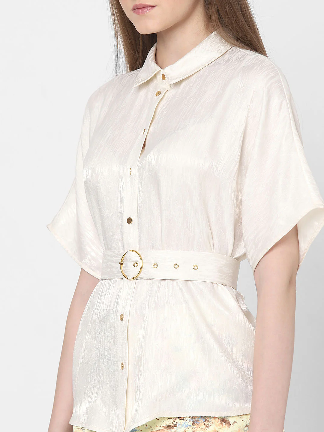 Off-White Textured Shirt - Image 6